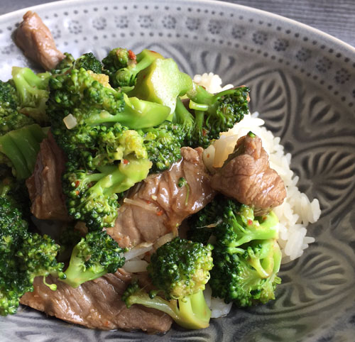 Anke Groner Blog Archive Stir Fry Rindfleisch Mit Leicht Scharfem Brokkoli